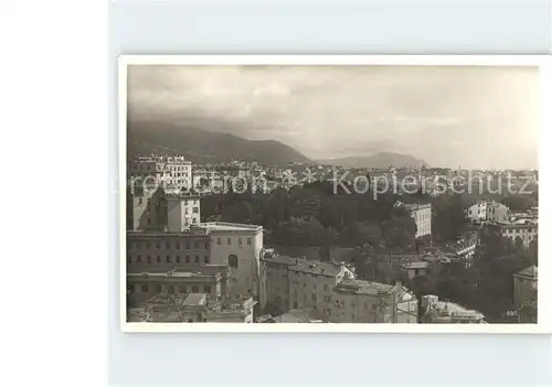 Genua Genova Liguria Panorama Kat. Genova