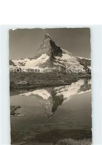Zermatt VS mit Stellisee und Matterhorn Kat. Zermatt