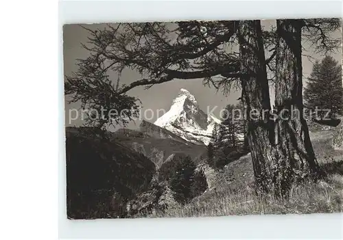 Zermatt VS Das Matterhorn Kat. Zermatt