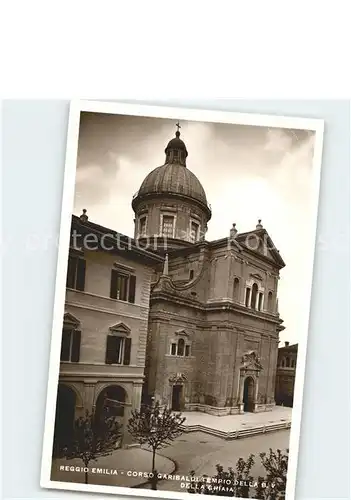 Reggio Emilia Italien Corso Garibaldi Tempio della Ghiaia Kat. Reggio Emilia