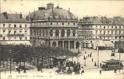 Le Havre Theatre Tram Kat. Le Havre