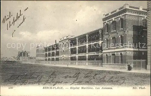 Berck-Plage Hopital Maritime / Berck /Arrond. de Montreuil