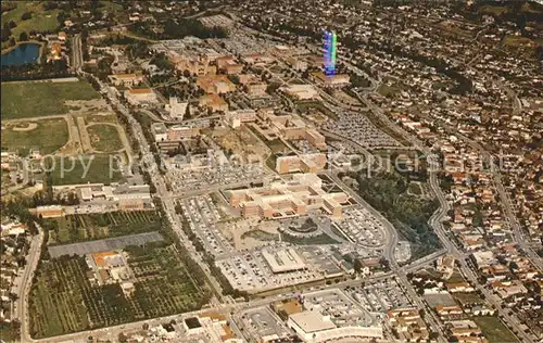 Westwood Village University of California aerial view Kat. Los Angeles California
