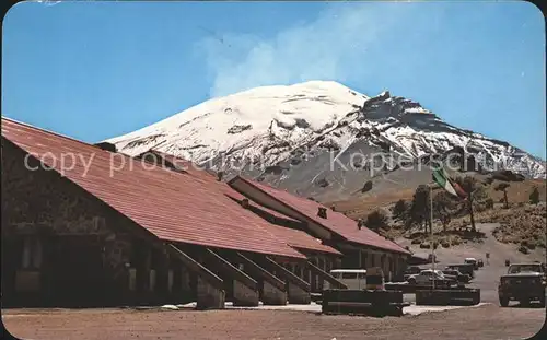 Mexico Tlamacas hostel Popocatepetl volcano Kat. Mexiko