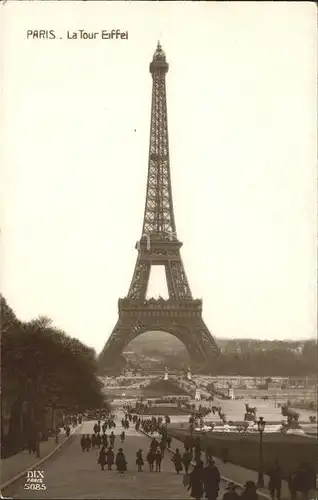 Foto DIX Paris Nr. 5085 Paris La Tour Eiffel