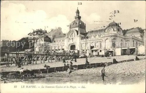 Le Havre Nouveau Casino et la Plage Kat. Le Havre