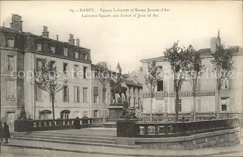 Nancy Lothringen Square Lafayette et Statue Jeanne d'Arc Monument / Nancy /Arrond. de Nancy