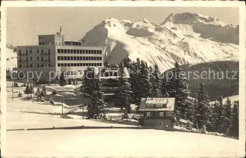 Arosa GR Berghotel Pruetschli Kat. Arosa