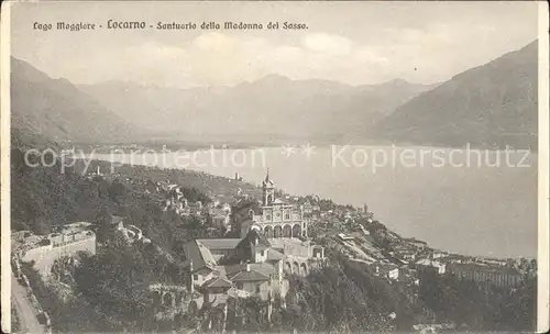 Locarno Lago Maggiore Santuario della Madonna del Sasso / Locarno /Bz. Locarno