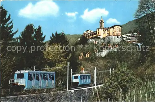 Locarno Santuario della Madonna del Sasso Bergbahn / Locarno /Bz. Locarno