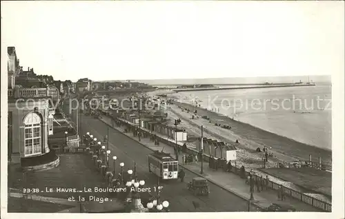 Le Havre Boulevard Albert Ier Plage Kat. Le Havre