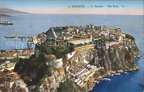 Monaco Le Rocher de la Principaute Kat. Monaco