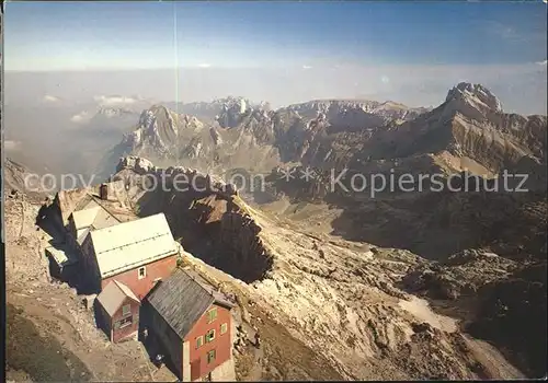 Saentis AR Fliegeraufnahme Kat. Saentis