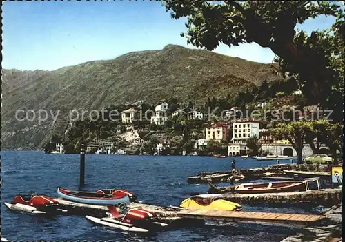 Ascona TI Bootsliegeplatz am Lago Maggiore / Ascona /Bz. Locarno