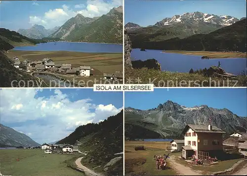 Isola Silsersee Teilansichten / Sils Maria /Bz. Maloja