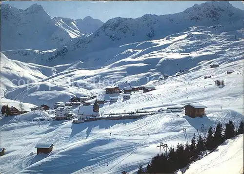 Arosa GR Bergkirchli im Skigebiet Kat. Arosa