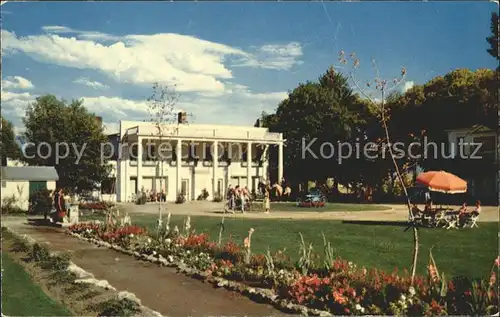 Utah US State Main lodge of the Homestead in Heber Valley