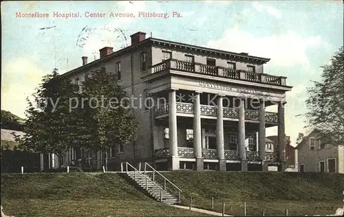 Pittsburg Pennsylvania Monteflore Hospital Center Avenue Kat. United States