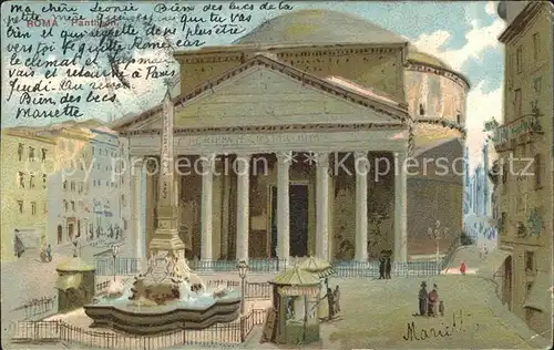 Rom Roma Pantheon /  /Rom