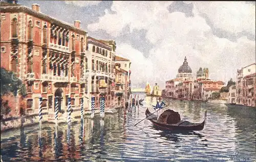 Venezia Venedig Kuenstler C. Willy Kat. 