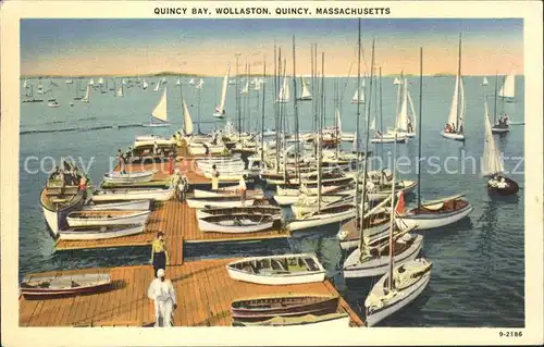 Massachusetts USA Quincy Bay Wollaston Kat. United States