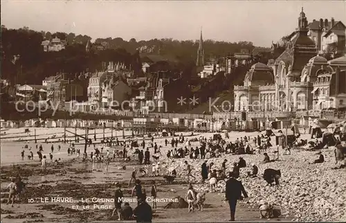 Le Havre Casino Marie Christine Plage Kat. Le Havre