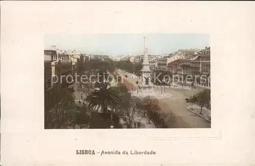 Lisboa Avenida da Liberdade Kat. Portugal