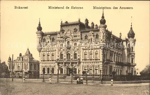 Bukarest Ministerium des Aeussern Kat. Rumaenien