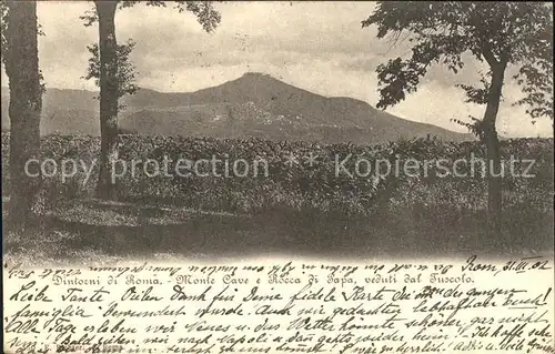 Monte Cavo Rocca di Papa Tuscolo