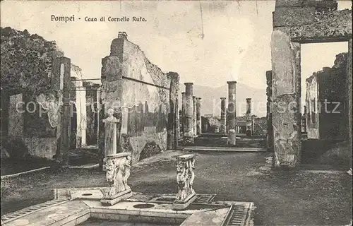 Pompei Casa di Cornelio Rufo 