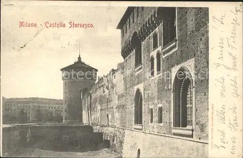 Milano Castello Sforzesco  Kat. Italien