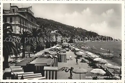Alassio Spiaggia e alberghi  Kat. 