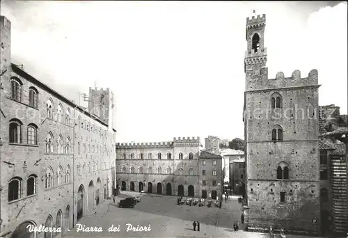 Volterra Piazza dei Priori Kat. Italien