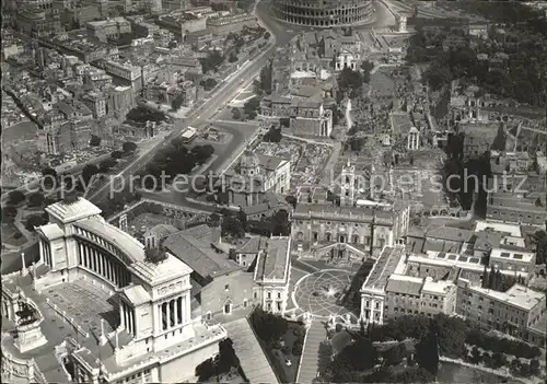 Rom Roma Altare della Patria Campidoglio Colosseo Foro Romano Fliegeraufnahme /  /Rom