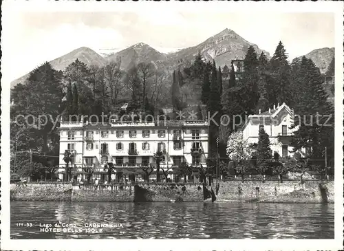 Lago di Como Cadenabbia Hotel Belle Isole Kat. Italien