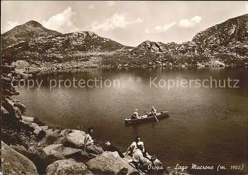 Lago Mucrone Oropa  Kat. Biella
