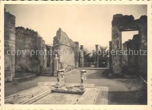 Pompei Casa di Cornelio Rufo