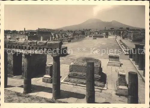 Pompei Foro Civile 