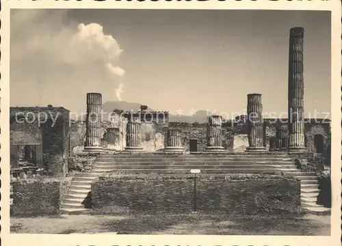 Pompei Tempio di Giove 