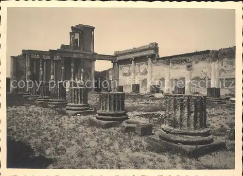 Pompei La Basilica 