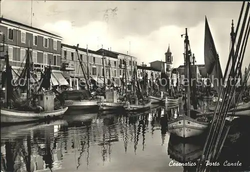 Cesenatico Porto Canale Fischkutter  Kat. Italien