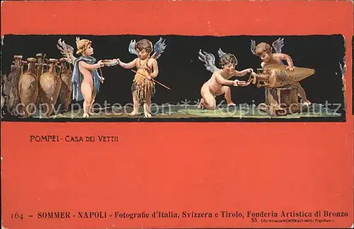 Pompei Casa dei Vettii angeli Engel