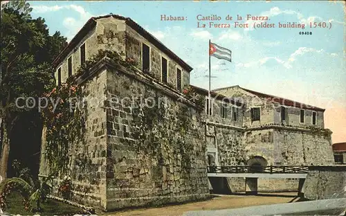Habana Havana Castillo de la Fuerza 16th Century Kat. Havana