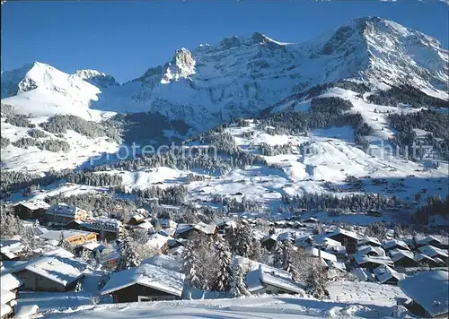 Adelboden Bonderspitz und Lohner Kat. Adelboden