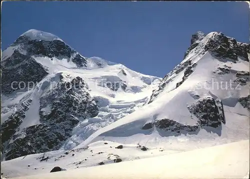 Zermatt VS mit Breithorn und Klein Matterhorn Kat. Zermatt