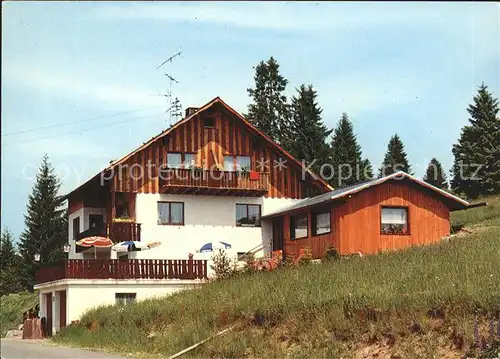 Hinterhaeuser Schluchsee Pension Alpenblick Kat. Schluchsee