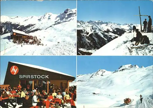 Hoch Ybrig Bergrestaurant Spirstock Teilansichten Kat. Ibergeregg