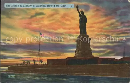 Statue of Liberty Bedloe s Island New York City  Kat. New York