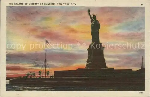 Statue of Liberty Bedloe s Island New York City  Kat. New York