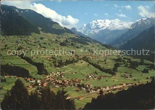 Reichenbach Scharnachtal Panorama / Scharnachtal /Bz. Frutigen